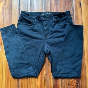 Black High Rise Skinny Jeans